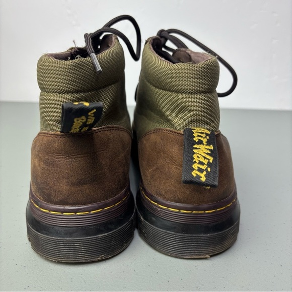Dr. Martens Brown Two Tone Bonny II Boots Men's Size 13 Lace Up 6 Eye - Picture 6 of 13